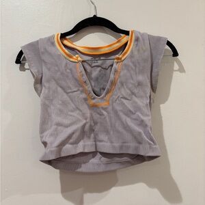 Urban Outfitters Go For Gold in purple and orange